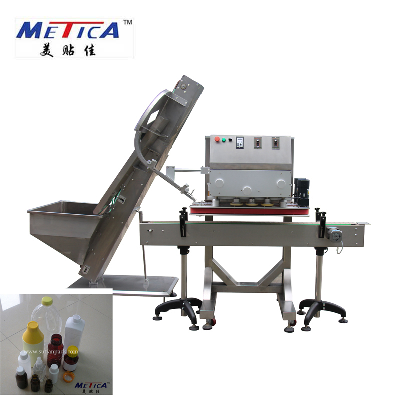 Automatic Linear Capping Machine with Cap Feeder,Capping machine